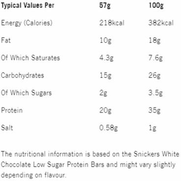 Изображение товара Snickers Low Sugar 57g