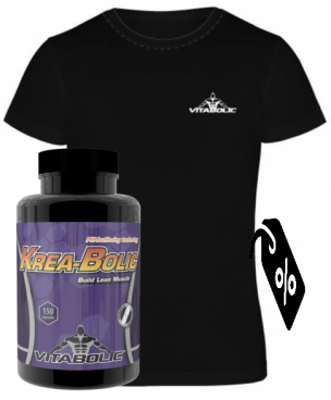 Imagine produs Krea-Bolic 150caps + Tricou Vitabolic