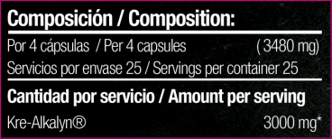 Изображение товара Zoomad Labs Kre-Alkalyn - 100 caps