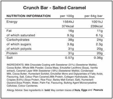 Imagine produs Warrior Crunch Bar 64g