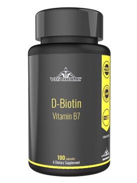 Imagine produs D-Biotin Vitamin B7 100 caps