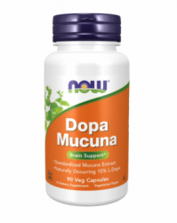Poză NOW Foods DOPA Mucuna - 90 veg caps