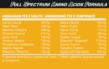 Imagine produs Hydro 8000 Amino 300 tabs